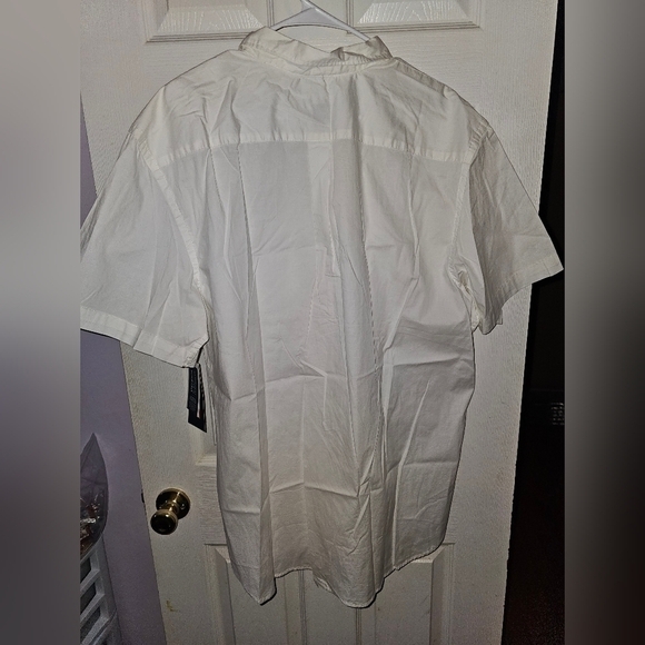 5 Old Navy Shirt Mens XXL  Short Sleeve Slim Fit Button Up Top Tall - Picture 5 of 15
